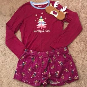 Christmas Pajama 3 Piece Sleep Set